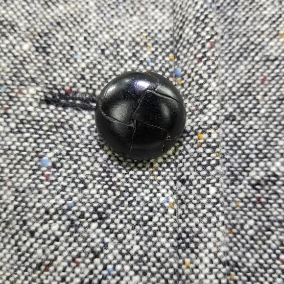 Vintage Gever Originals Jacket Blazer Gray Button Front No tag for Size - Picture 4 of 12